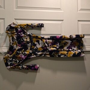 Colorful Print Dress - Medium